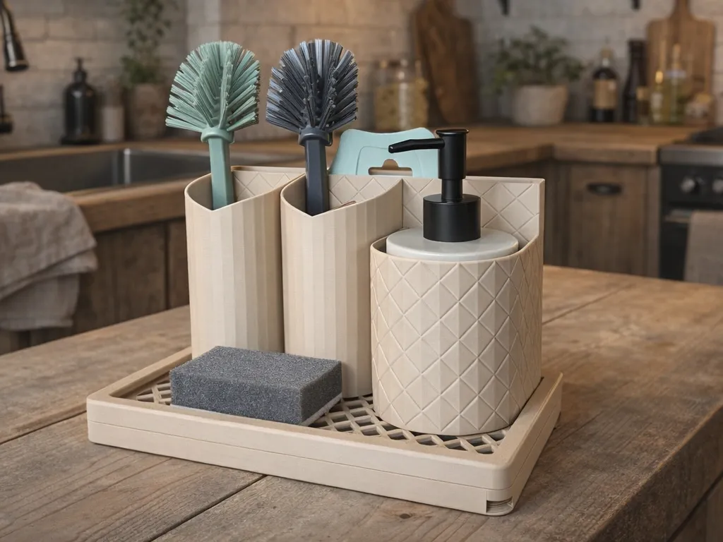 Kitchen Sink Organizer with Drain Tray(Optional)