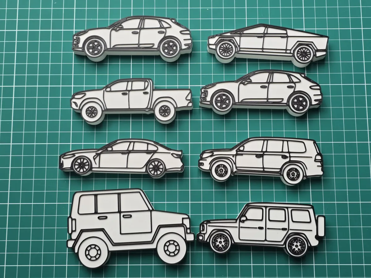 Car Coloring Toy Set