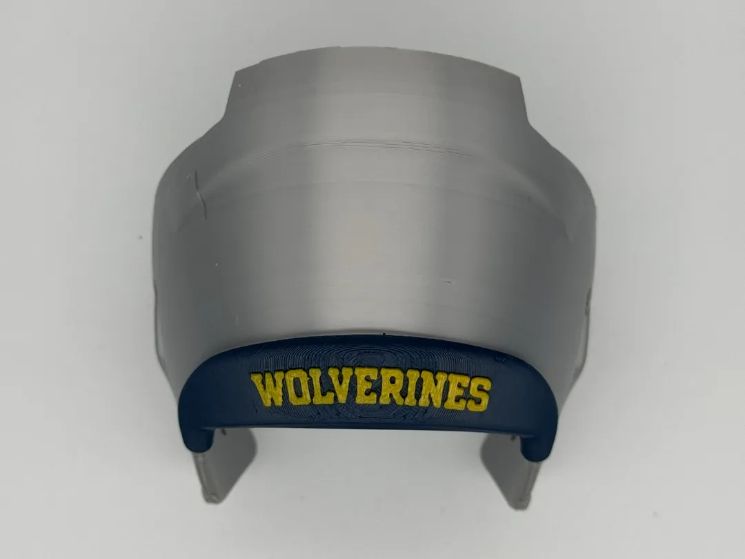 Michigan Wolverines Mini Helmet Bumpers
