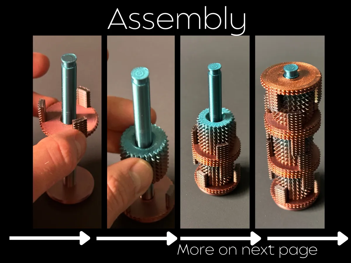 Ultimate Sensory Stick - Easy Assembly Fidget Toy, photo 2 of 4 - Ultimate Sensory Stick - Easy Assembly Fidget Toy Fidget & Sensory Toys