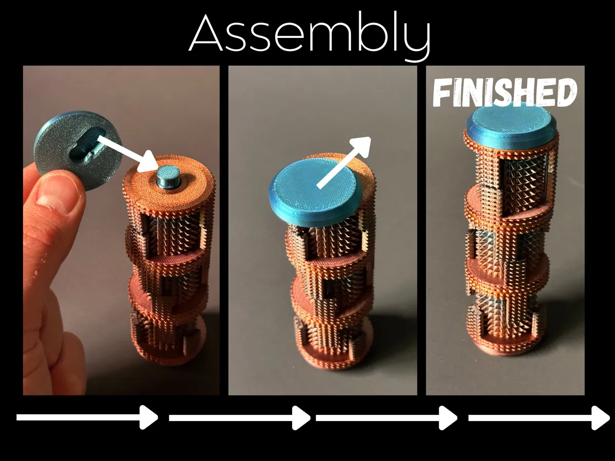 Ultimate Sensory Stick - Easy Assembly Fidget Toy, photo 3 of 4 - Ultimate Sensory Stick - Easy Assembly Fidget Toy Fidget & Sensory Toys