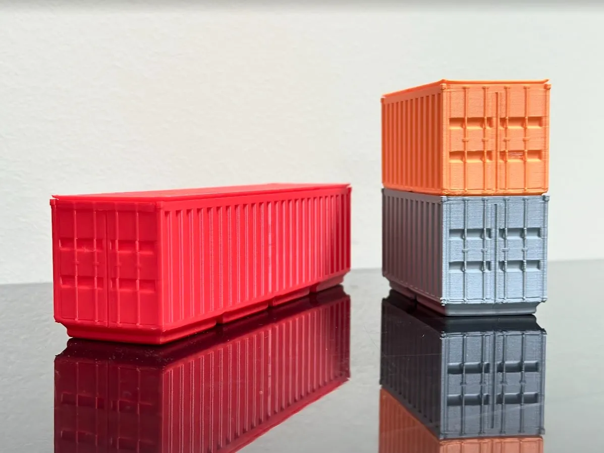 Gridfinity Shipping Containers - Stackable and Lid
