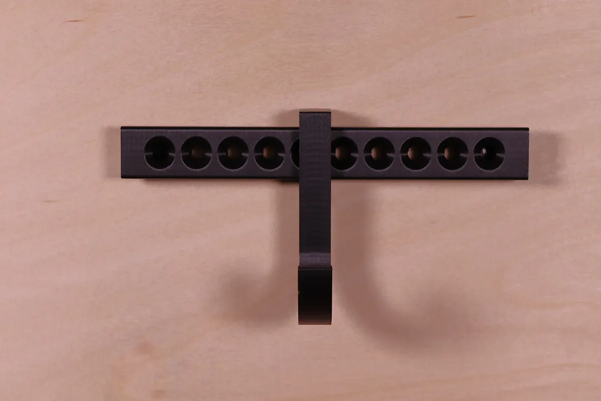 Wall Rail System, photo 2 of 4 - Wall Rail System Storage & Organisation