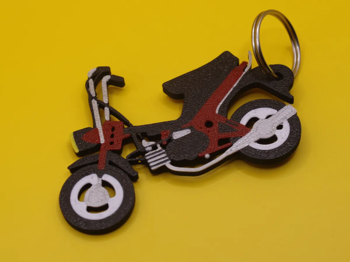 Motorcycle keychain babetta stella 50 - moped - Motorcycle Keychains, in stock in India