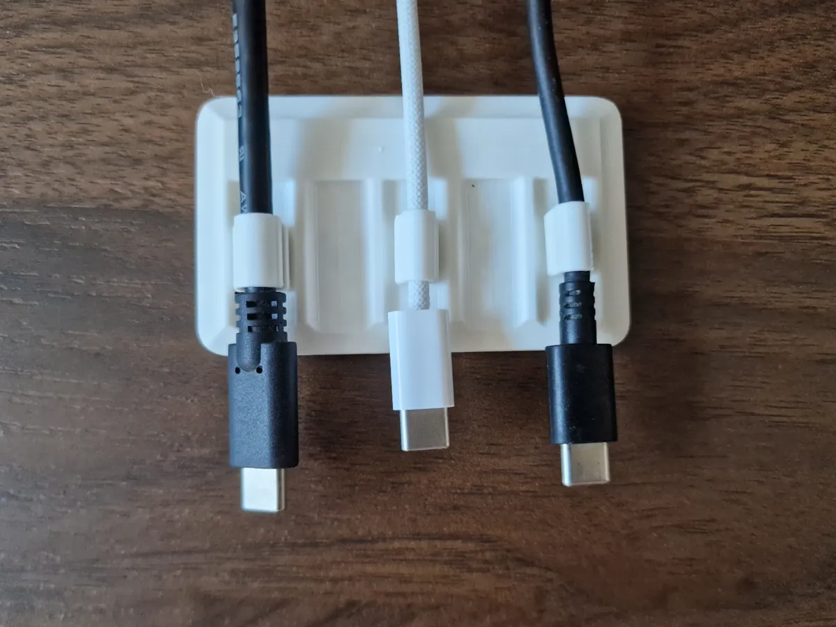 Magnetic Cable Holder (Slim and Thick Versions) - Magnetic Cable Holders, in stock in India