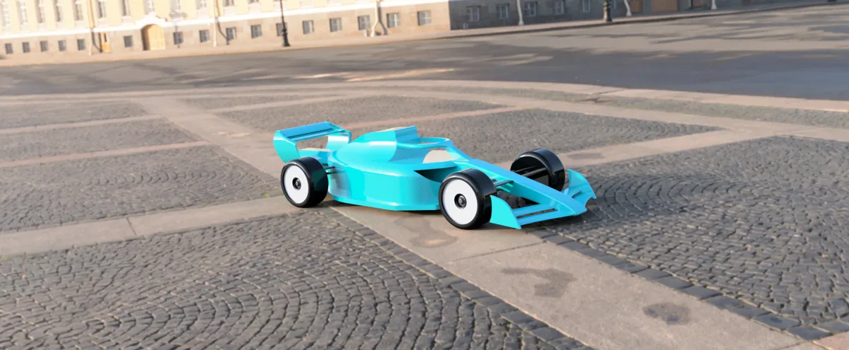 F1 Car Model to Scale, photo 2 of 4 - F1 Car Model to Scale Tools