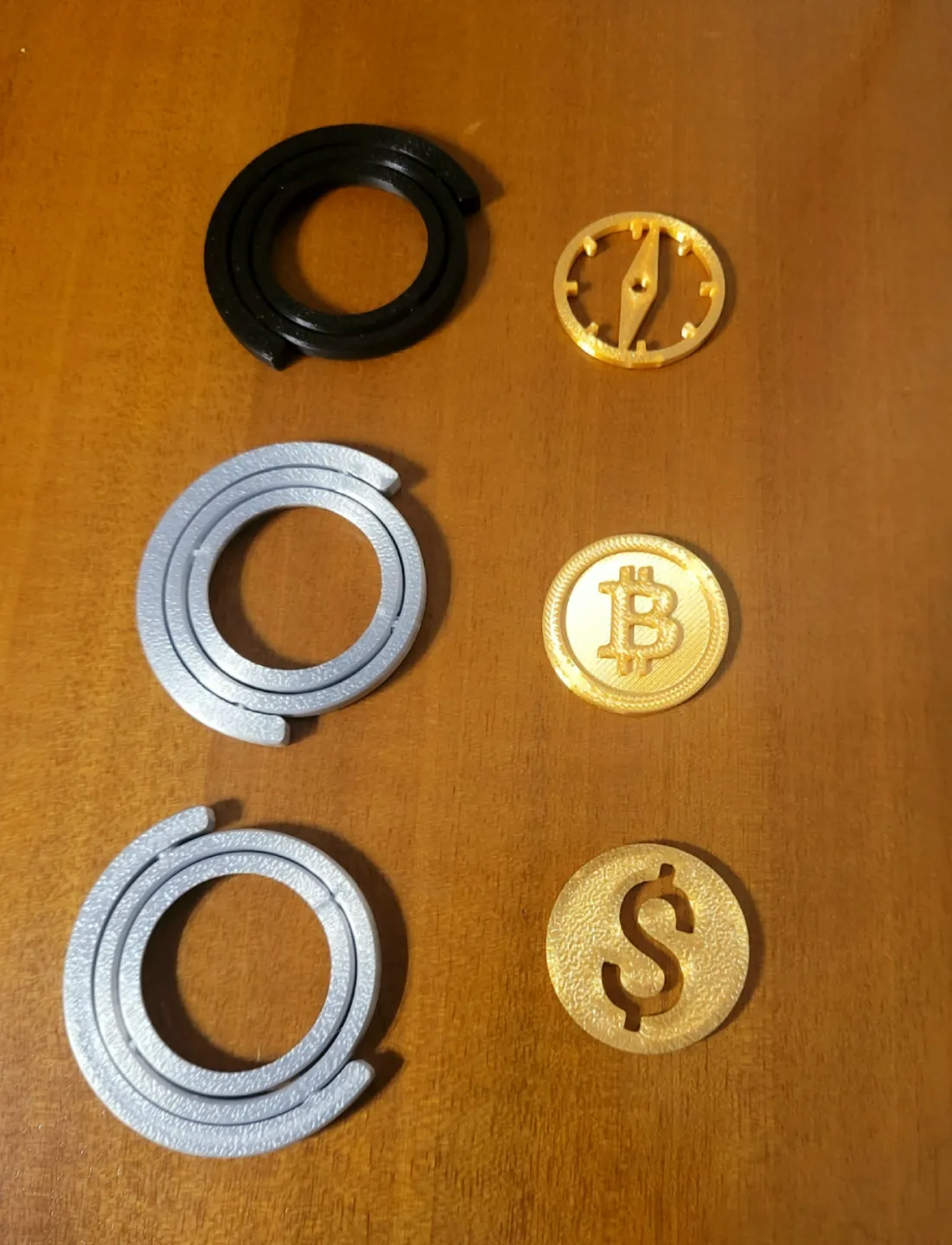 Infinity Gyro Spinning Fidget Toy, photo 2 of 3 - Infinity Gyro Spinning Fidget Toy Fidget & Sensory Toys