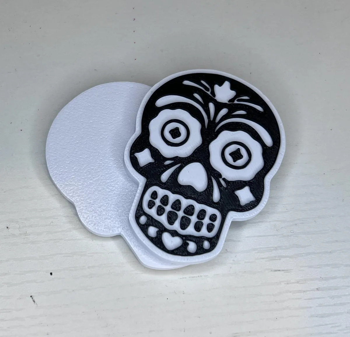 Sugar Skull Fidget Toy with Magnets - Gadgets, in stock in India
