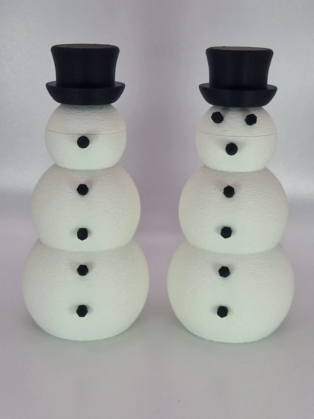 Snowman with Maze inside