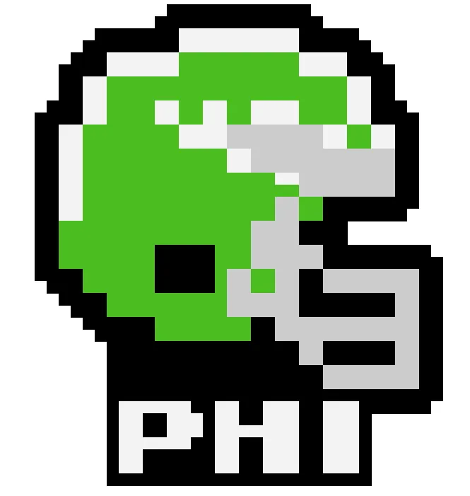 Philadelphia Eagles Tecmo Super Bowl Light Box, photo 4 of 4 - Philadelphia Eagles Tecmo Super Bowl Light Box Art