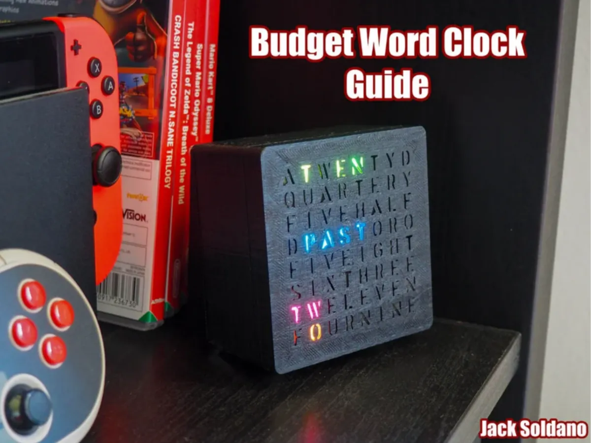 Budget RBG Word Clock - Nixie, Digital & Word Clocks, in stock in India