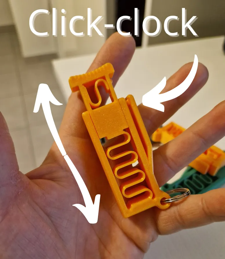 Click-Clock Keychain Fidget - Other Toys & Games, in stock in India