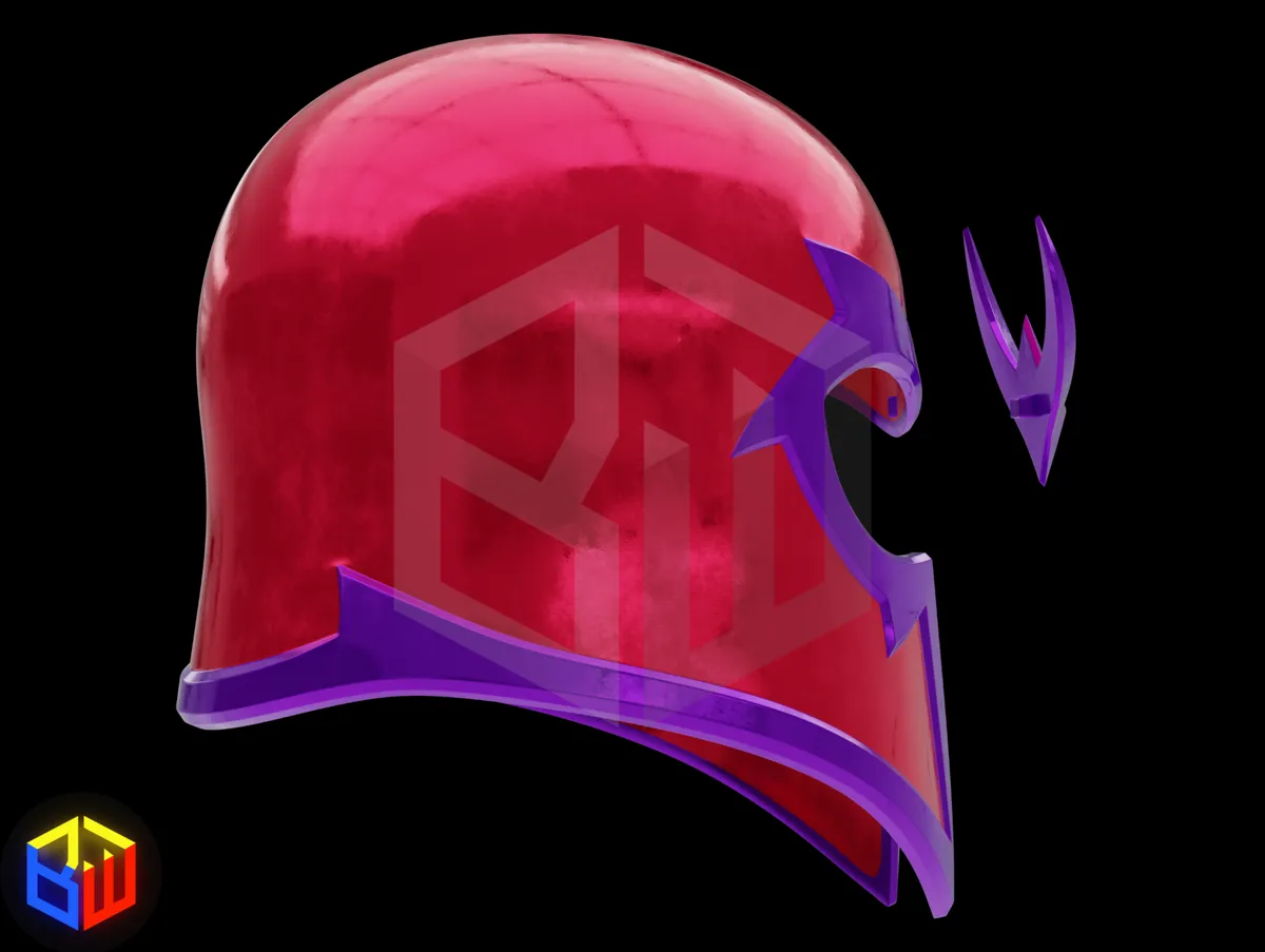 Magneto Fortnite Helmet, photo 3 of 4 - Magneto Fortnite Helmet Props & Cosplay