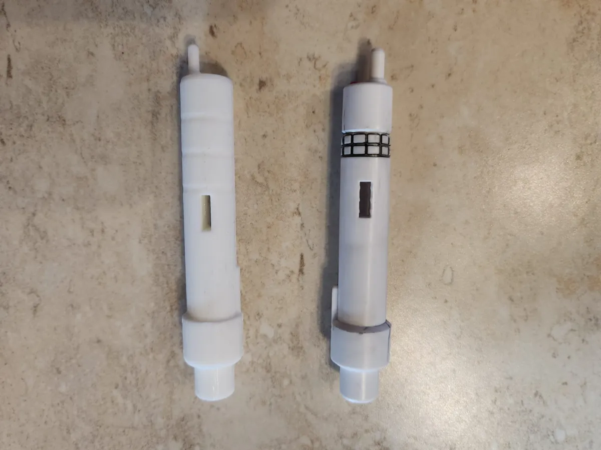 Beam saber Rx78-2 Gundam 1-35 with magnet and led, photo 4 of 4 - Beam saber Rx78-2 Gundam 1-35 with magnet and led Props & Cosplay