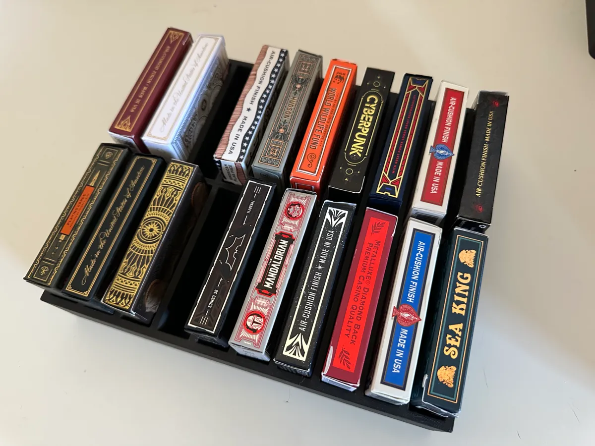 Playing Card Deck Holder 20