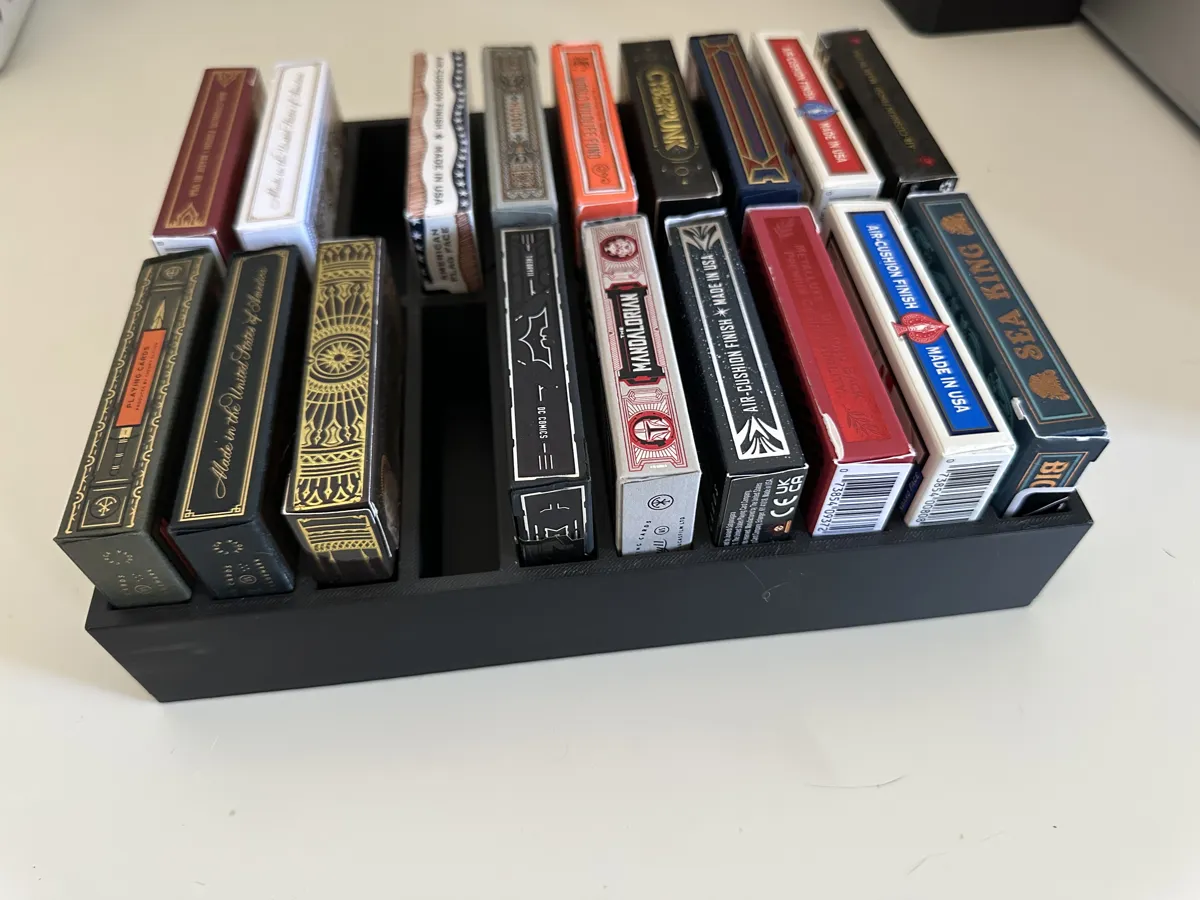 Playing Card Deck Holder 20, photo 3 of 4 - Playing Card Deck Holder 20 Board Games & Tabletop