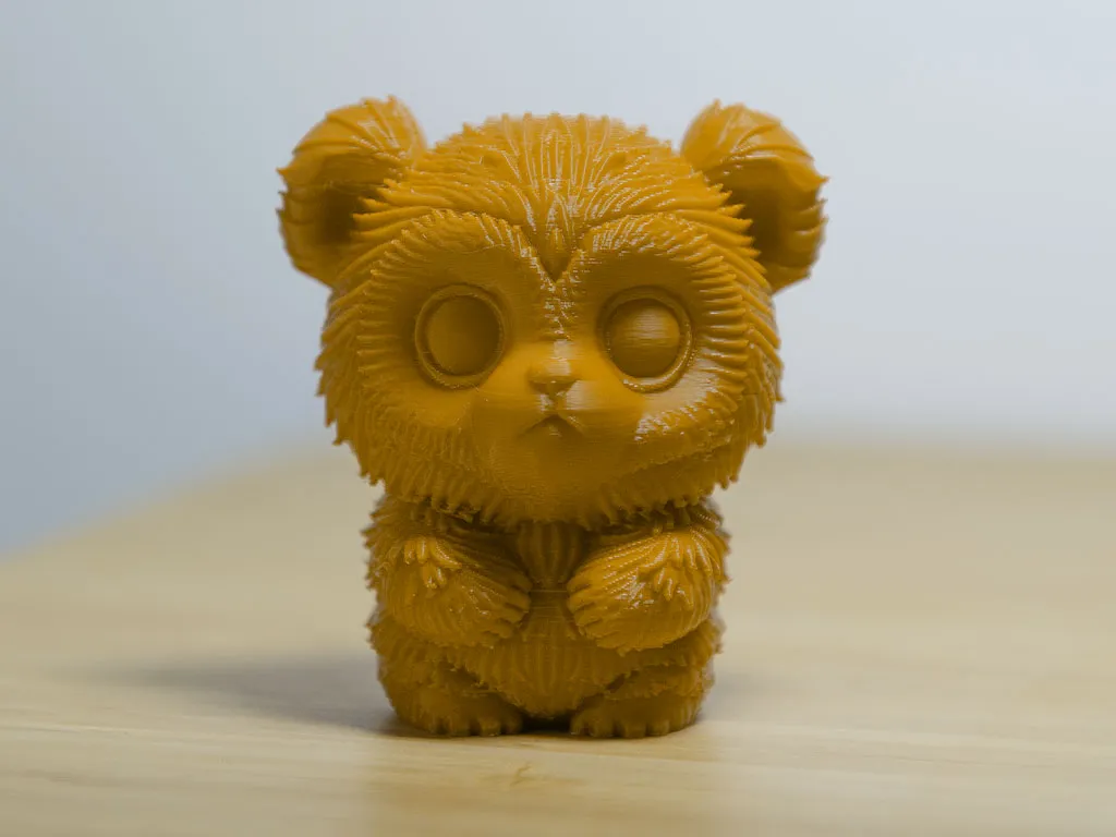 Fuzzy Chibi Bear