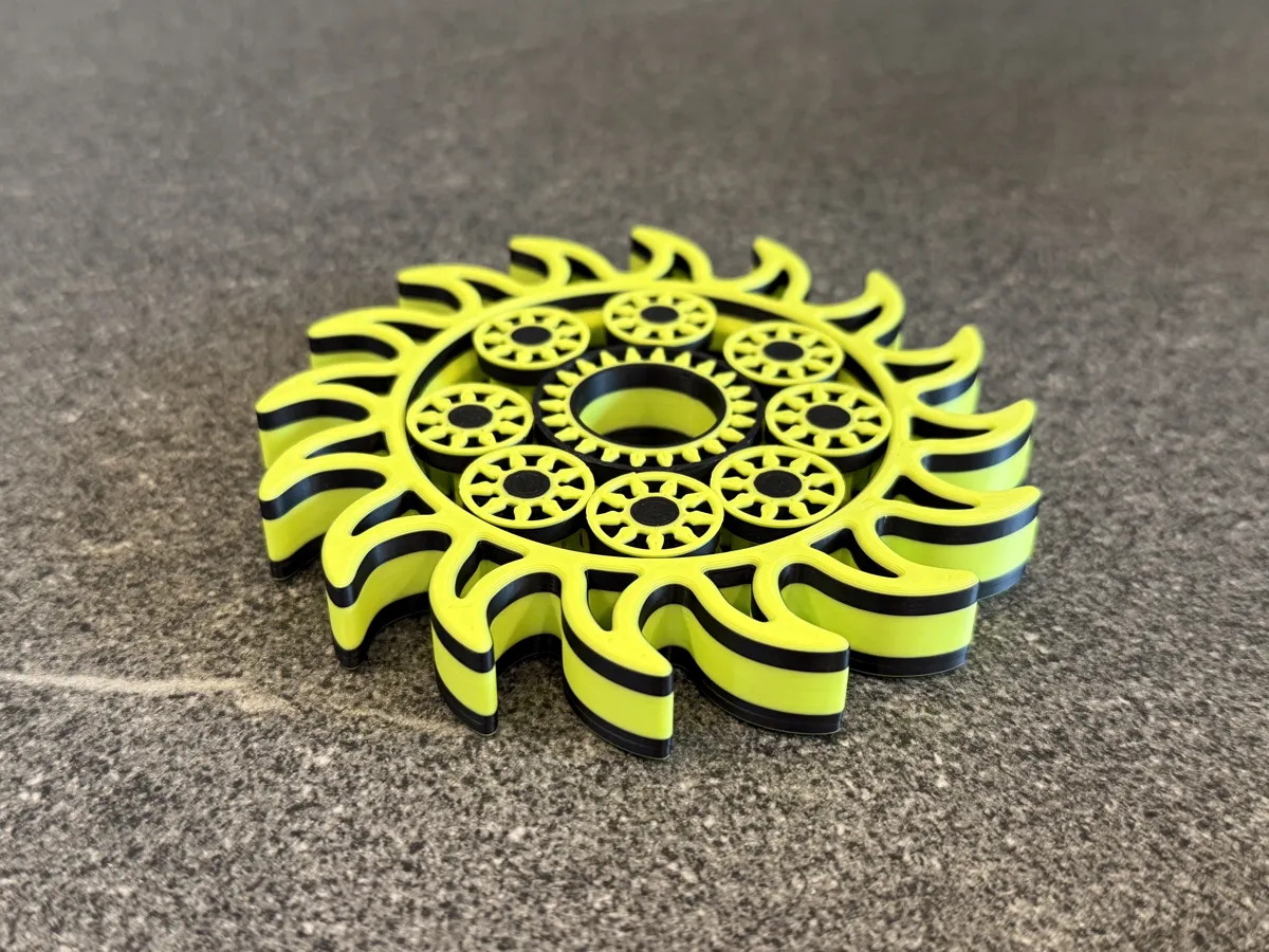 "Sun" Spinner Fidget Toy - Hand Spinners, in stock