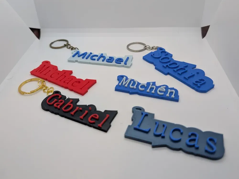 Your Name, Modifiable Key Tag