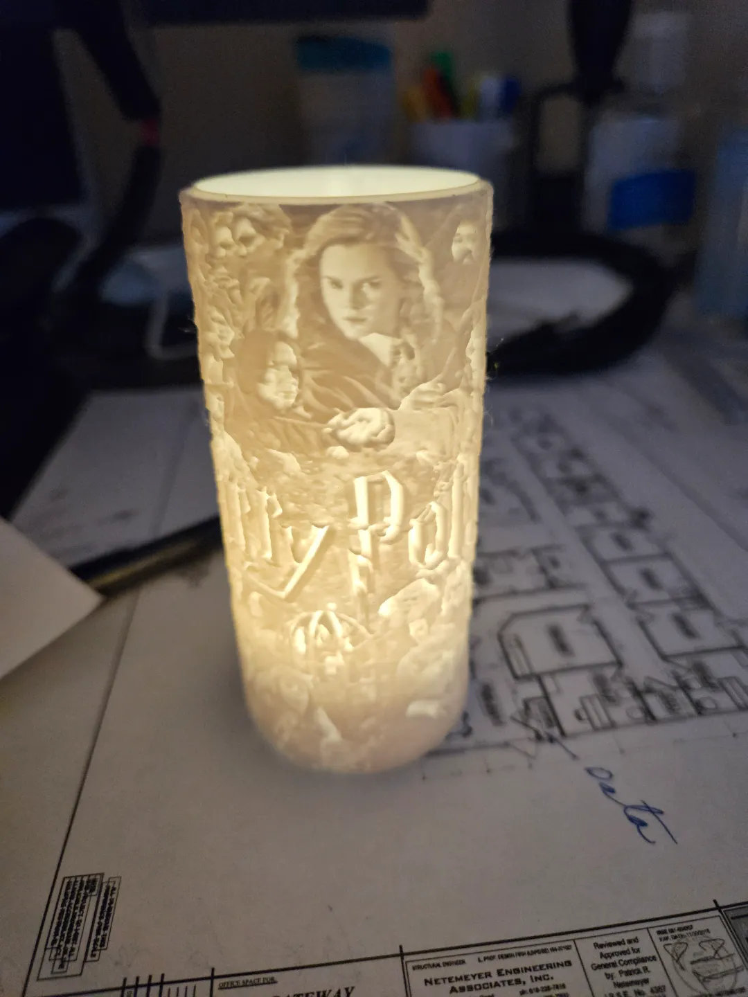 Harry Potter Lithophane