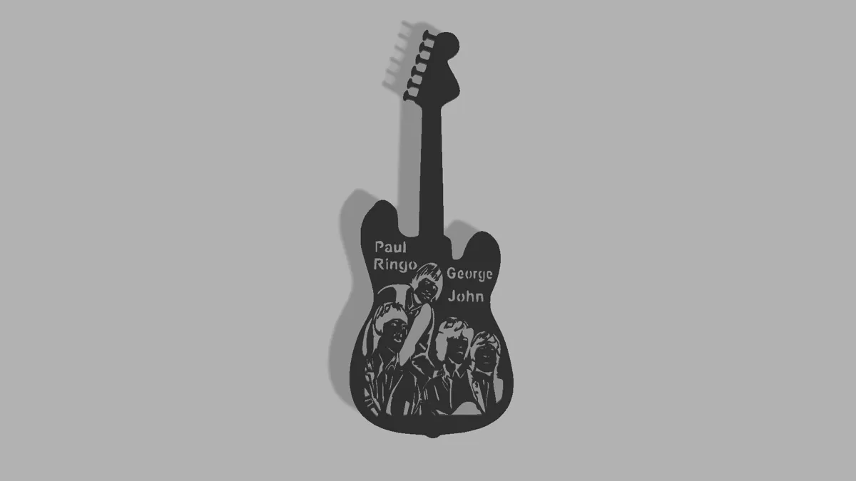 Beatles wall art