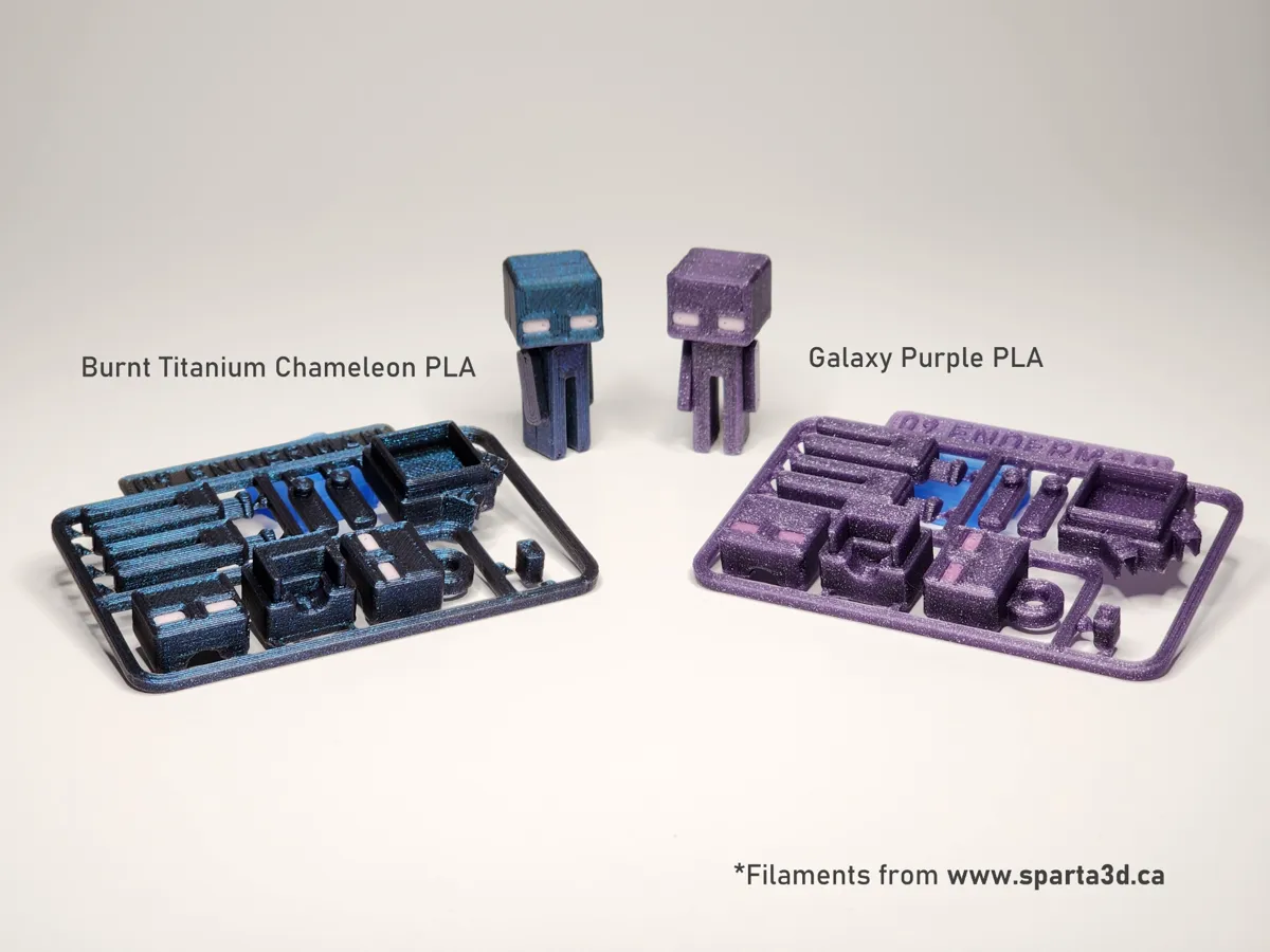 Minecraft Enderman Mini Figure Kit/Keychain