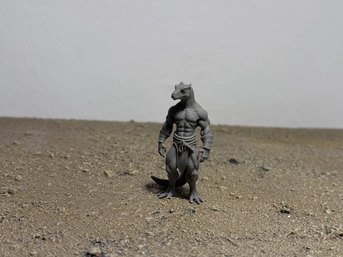 Dragonborn Monk - DND mini, photo 3 of 4 - Dragonborn Monk - DND mini Board Games & Tabletop