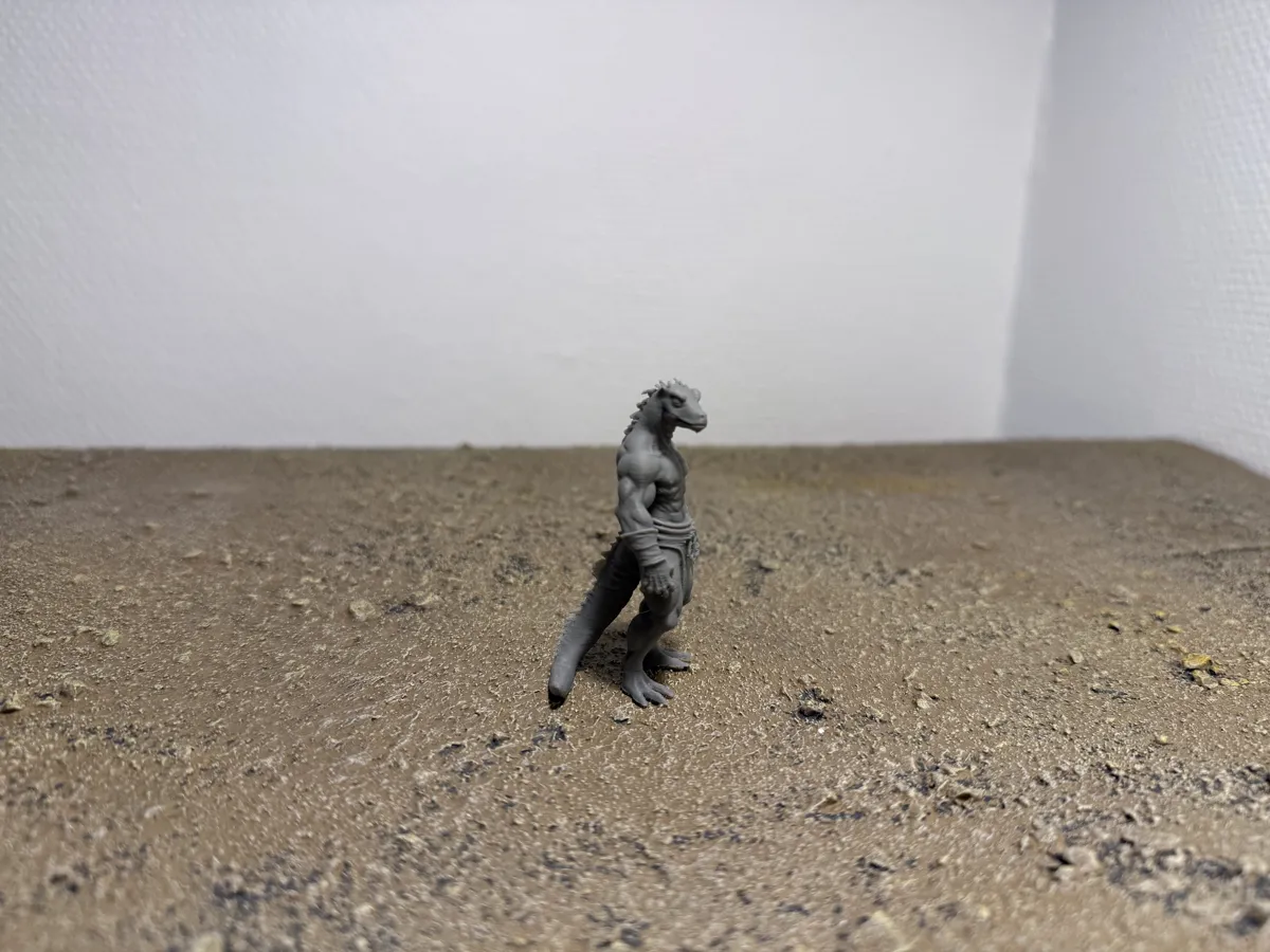 Dragonborn Monk - DND mini, photo 4 of 4 - Dragonborn Monk - DND mini Board Games & Tabletop