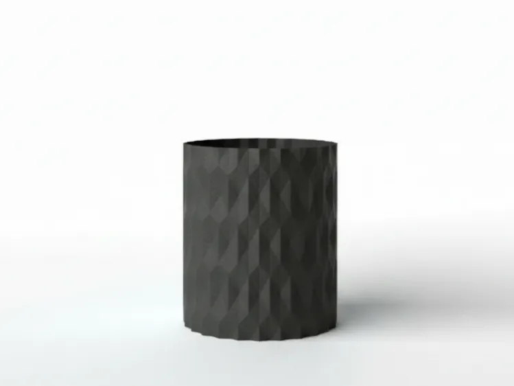 Hexagon Pattern, Vase