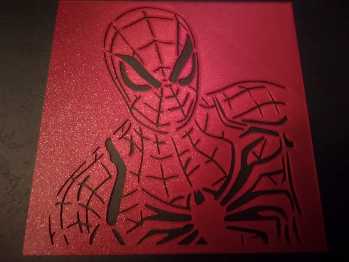 stencil spiderman