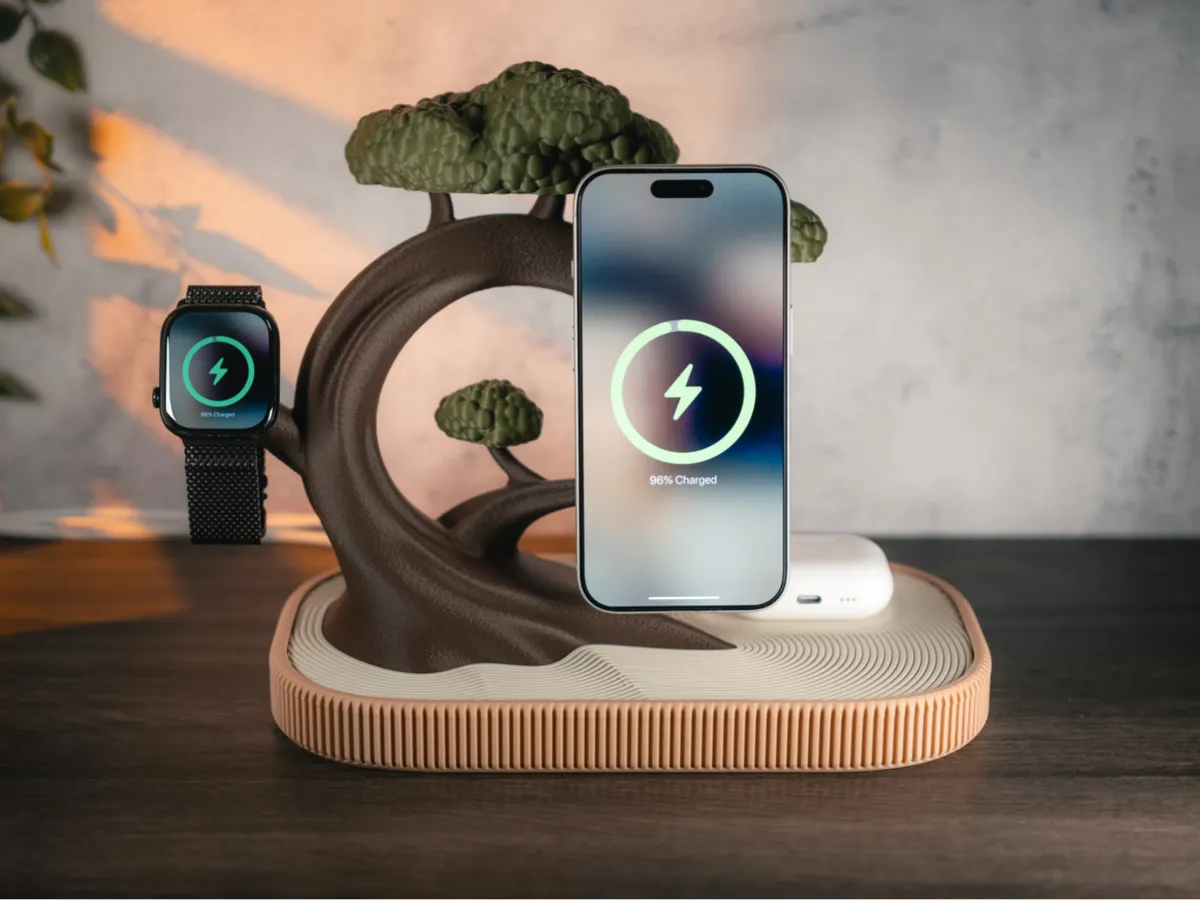 Bonsai Tree MagSafe Charger Stand