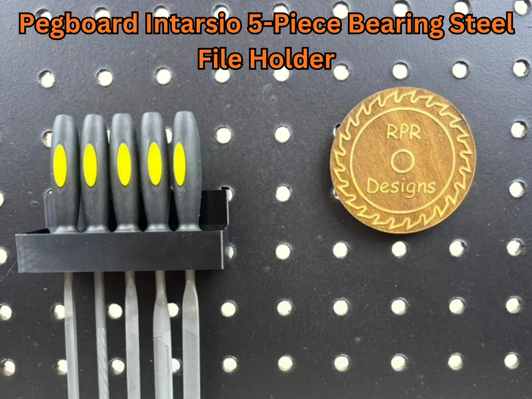 Pegboard Intarsio 5-Piece File Holder