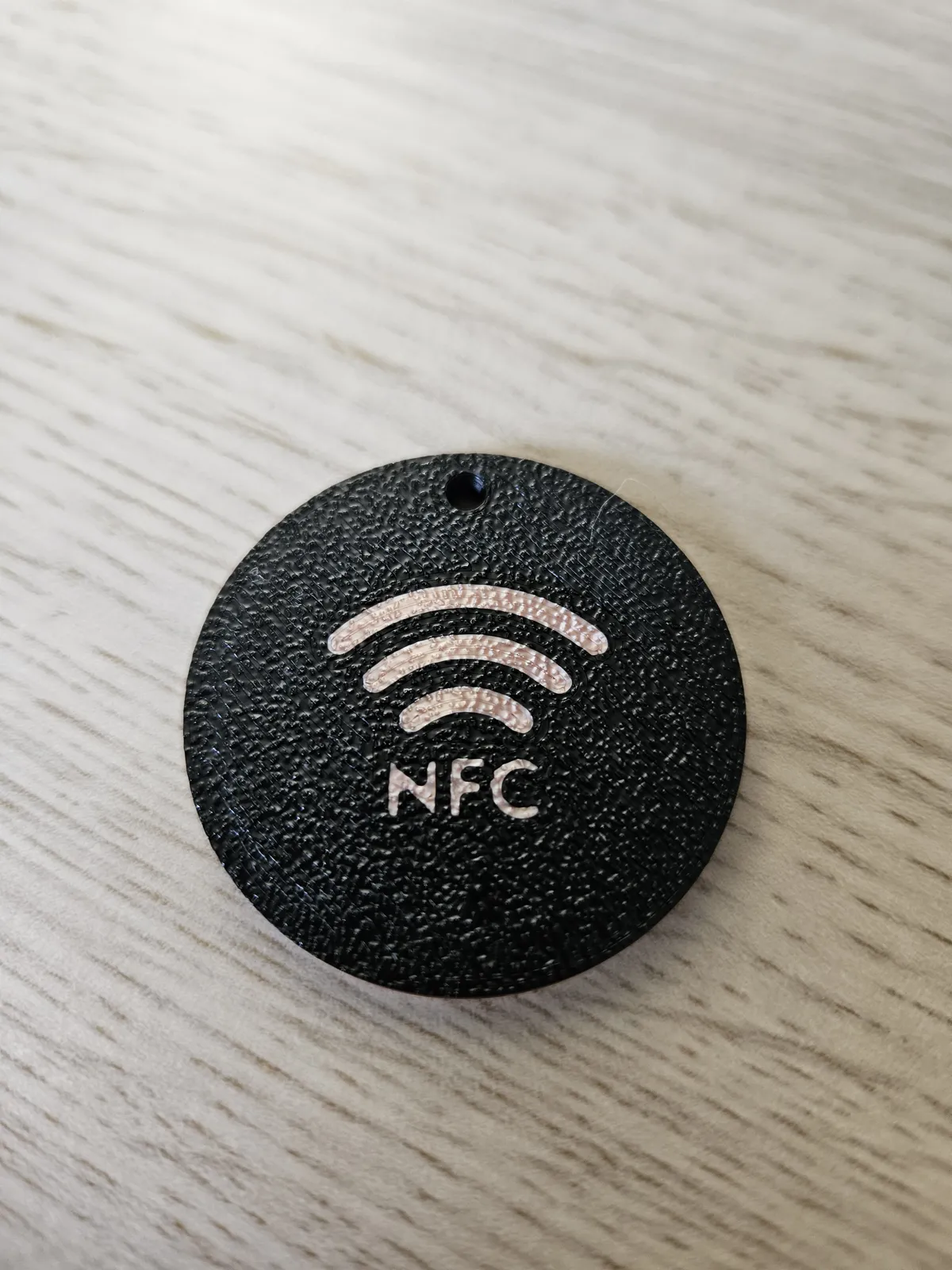 NFC Keychain, Lost Keys Contact Tag (PLA), photo 2 of 4 - NFC Keychain, Lost Keys Contact Tag (PLA) Tools