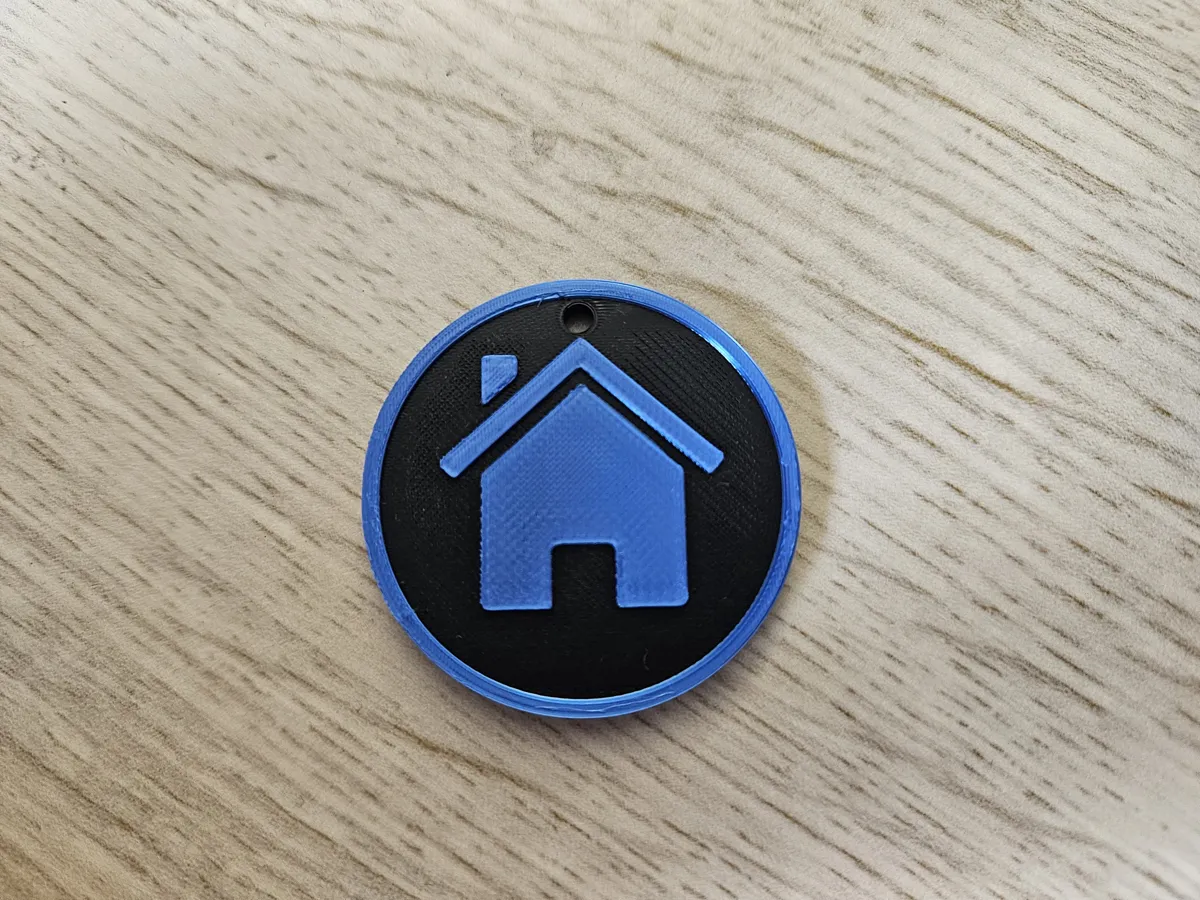 NFC Keychain, Lost Keys Contact Tag (PLA), photo 4 of 4 - NFC Keychain, Lost Keys Contact Tag (PLA) Tools