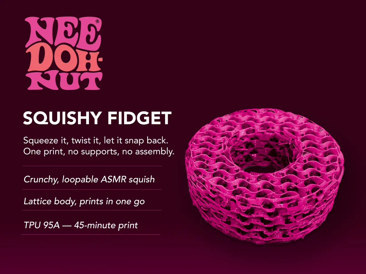 TPU Squishy Donut Fidget, Crunchy Lattice - Other Toys & Games, in stock in India