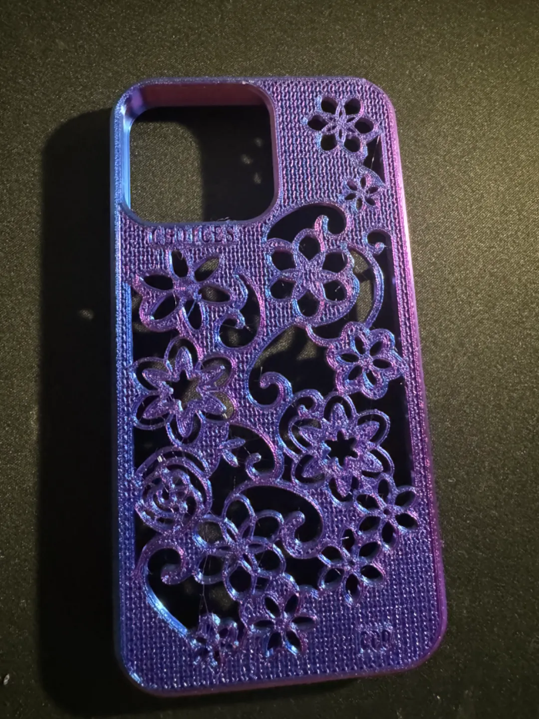 iPhone 15 Pro Floral Case, photo 3 of 3 - iPhone 15 Pro Floral Case Mobile & Device Accessories