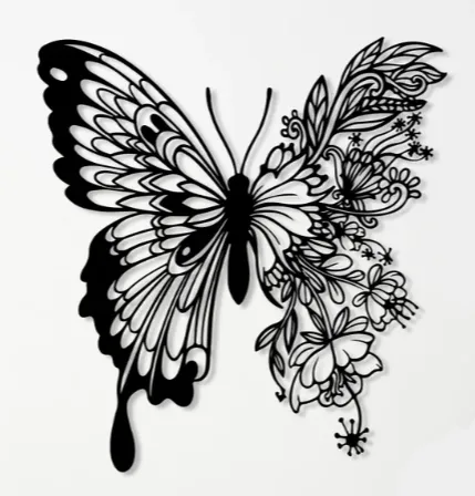 Butterfly wall art - Animal & Wildlife Wall Art, in stock in India