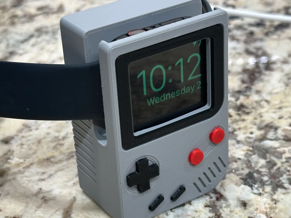 Gameboy Apple Watch Charging Stand with Watch Case - Apple Watch Stands, in stock in India