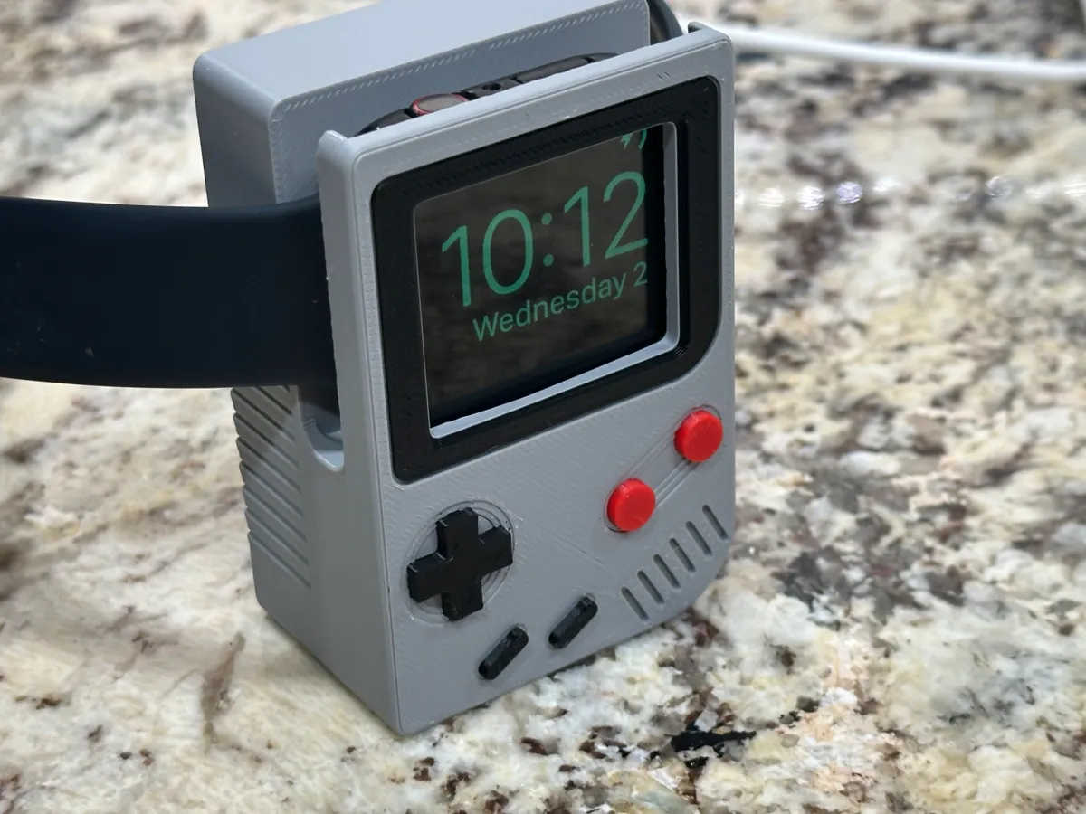 Gameboy Apple Watch Charging Stand with Watch Case, photo 2 of 4 - Gameboy Apple Watch Charging Stand with Watch Case Mobile & Device Accessories