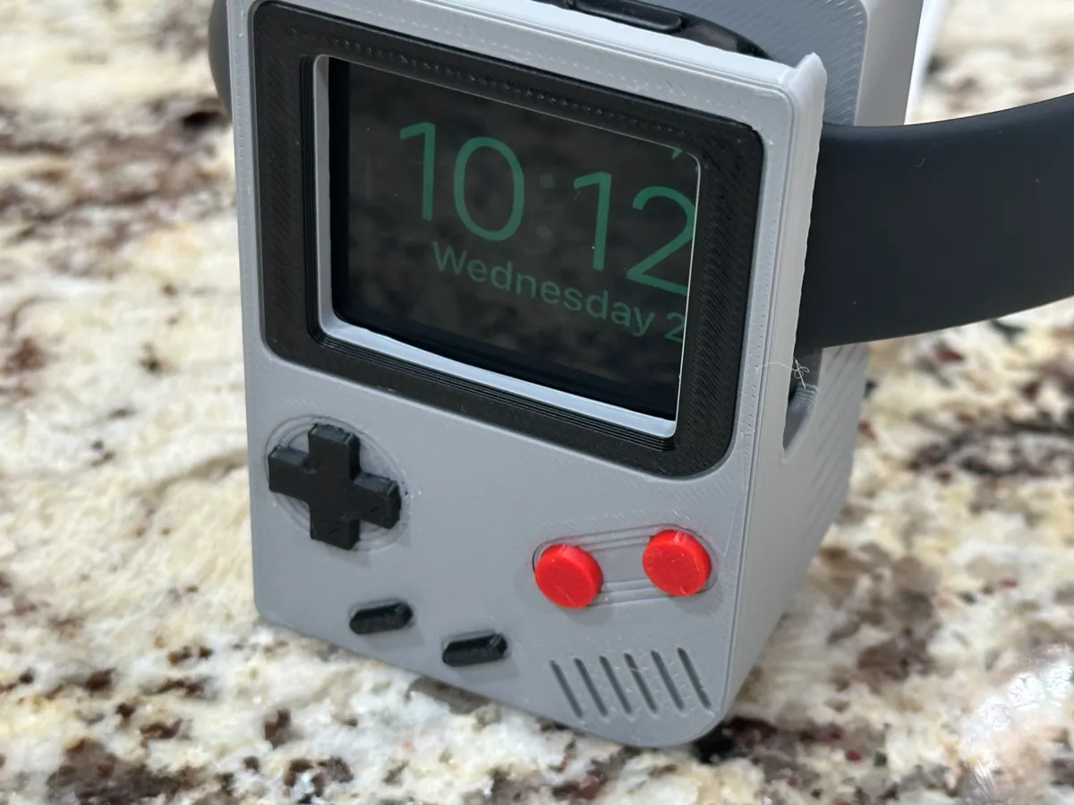 Gameboy Apple Watch Charging Stand with Watch Case, photo 3 of 4 - Gameboy Apple Watch Charging Stand with Watch Case Mobile & Device Accessories