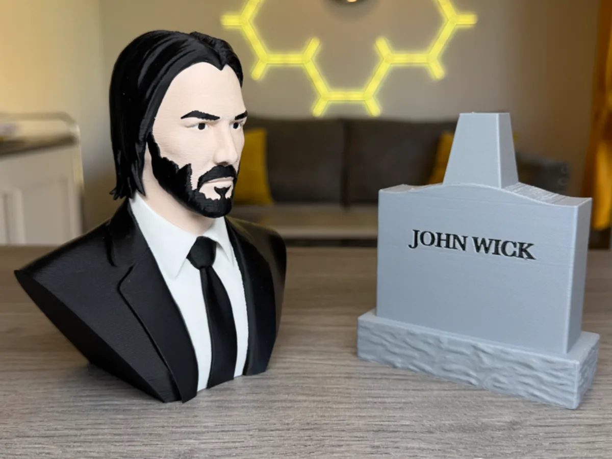 John Wick (Fan Art) Bust Sculpture