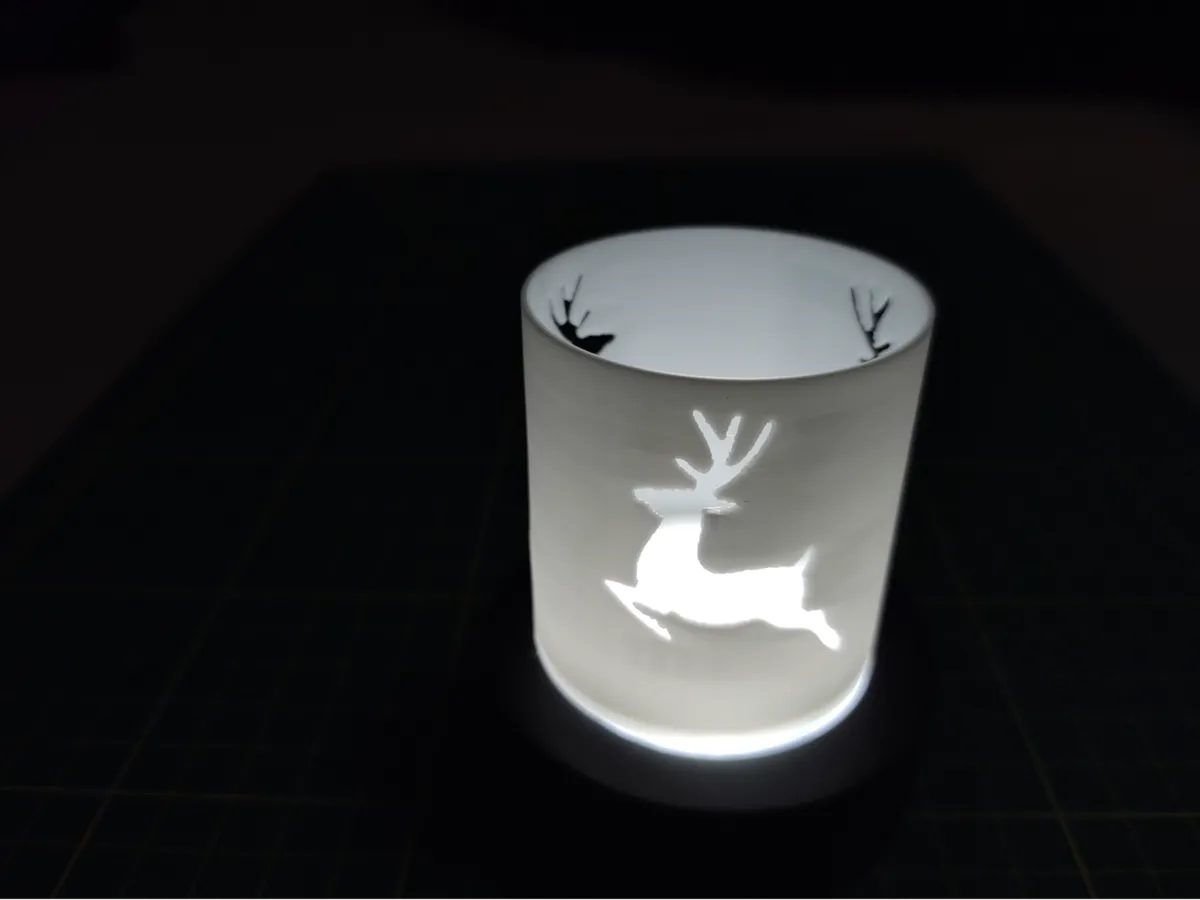 Festive Reindeer Tealight Candle Holder - Festivities, in stock in India