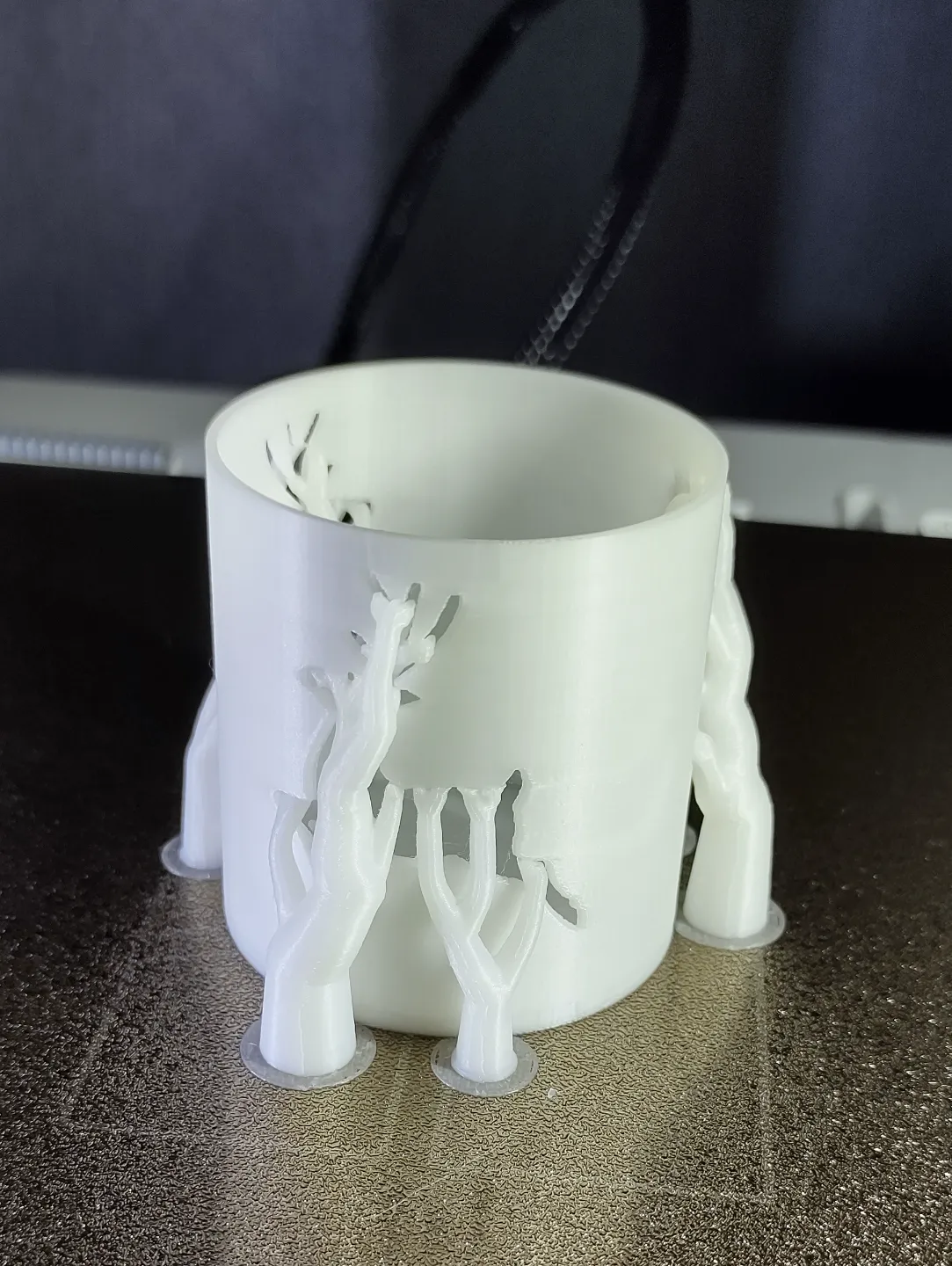 Festive Reindeer Tealight Candle Holder, photo 4 of 4 - Festive Reindeer Tealight Candle Holder Household