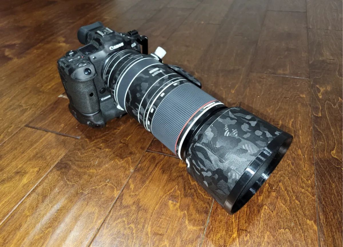Canon RF 100-500L Lens Hood Bumper - Lens Caps, Hoods & Filters, in stock