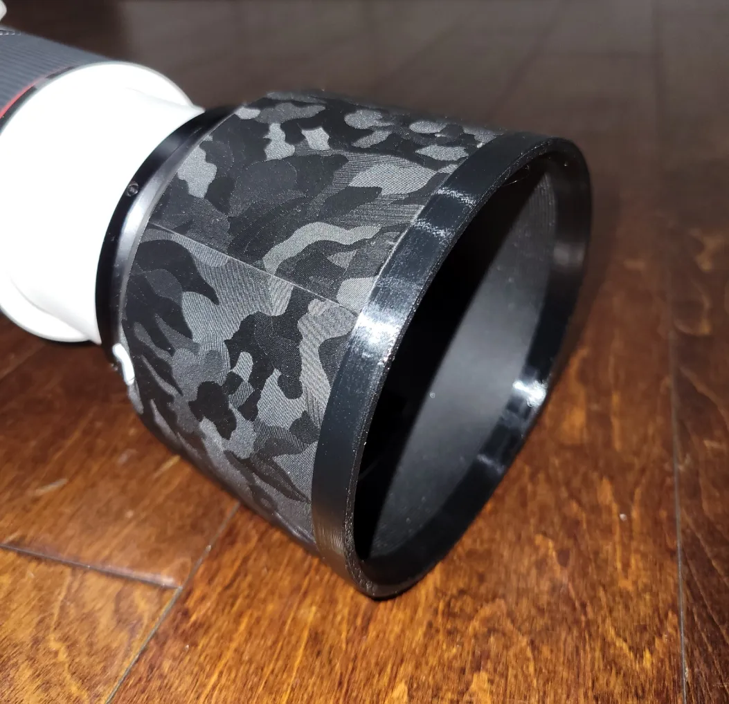 Canon RF 100-500L Lens Hood Bumper, photo 3 of 4 - Canon RF 100-500L Lens Hood Bumper Camera & Photography