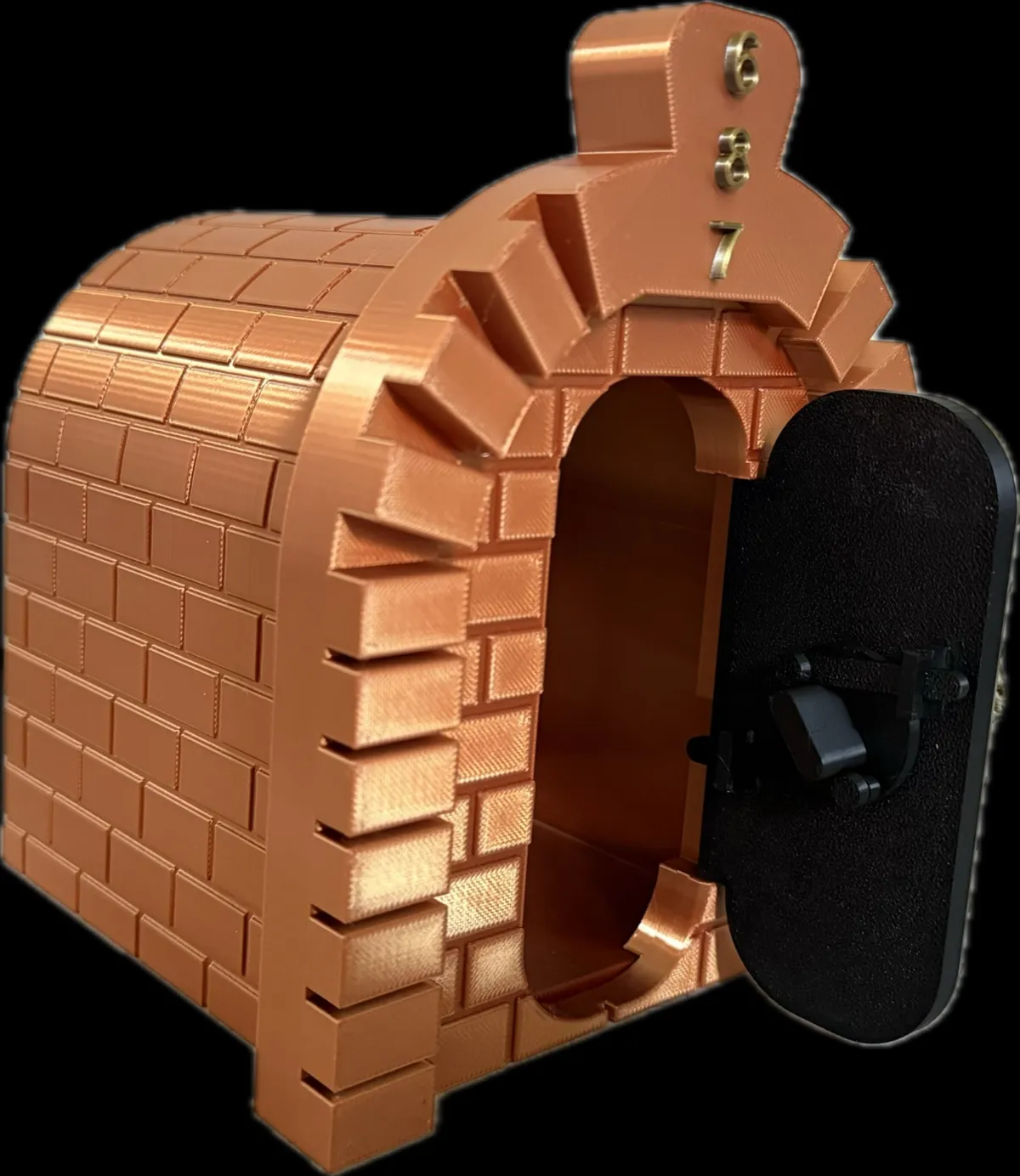 Gringotts-Inspired Vault Coin Bank, photo 3 of 4 - Gringotts-Inspired Vault Coin Bank Art