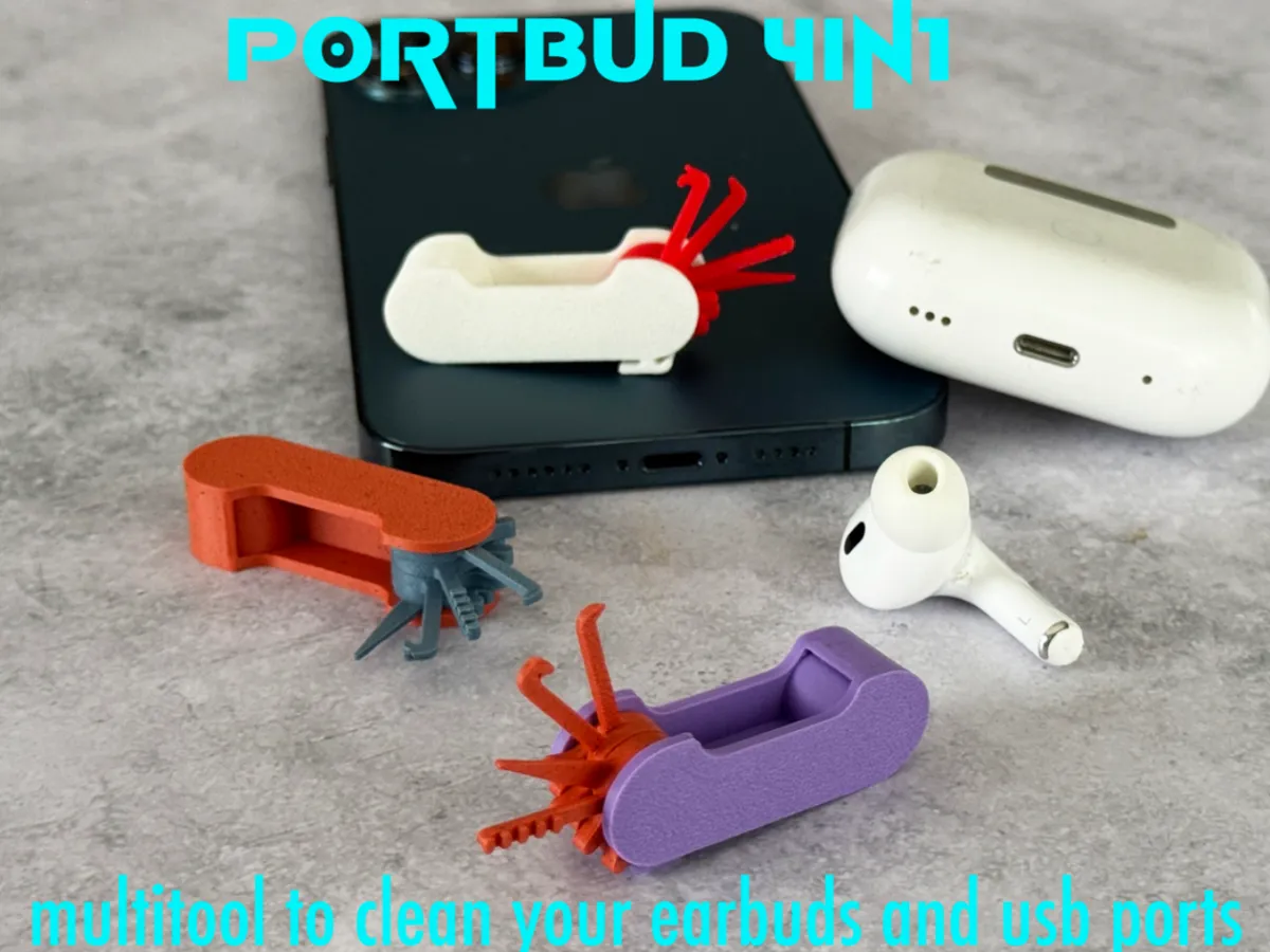 PortBud 4 in 1 - Earbuds and USB ports multitool - Gadgets, in stock in India