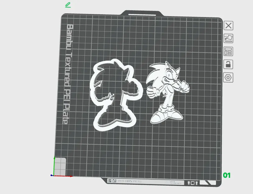 Sonic The Hedgehog Cookie Cutter