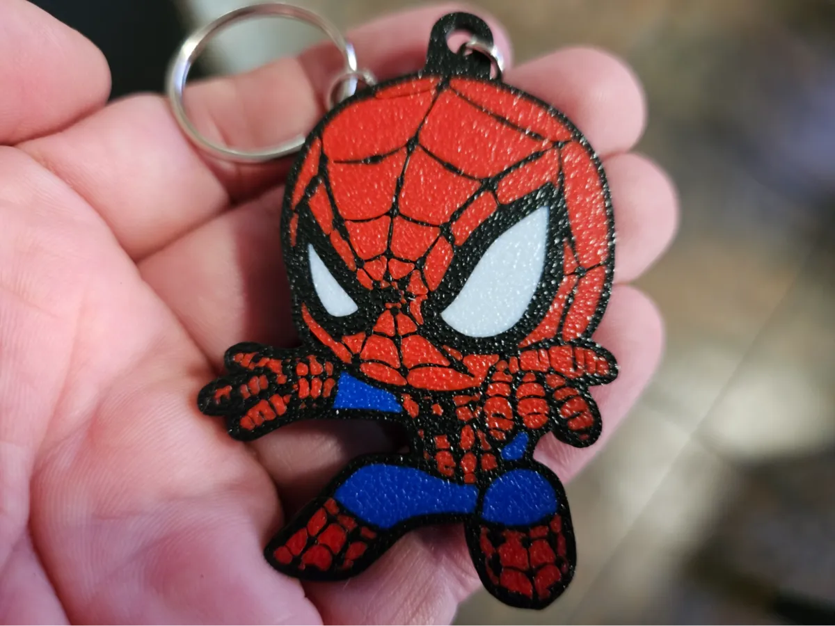 Baby Spiderman Keychain - 3 Sizes