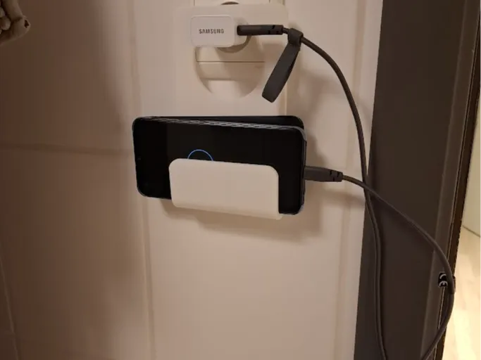 Wall Charger Phone Holder